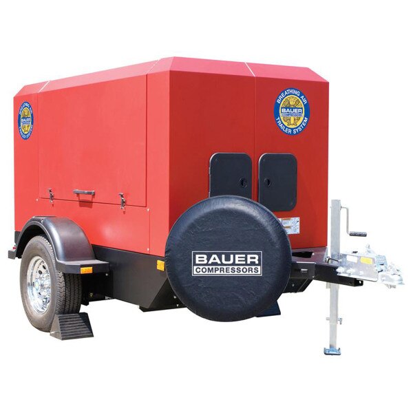 TCL25H Lite Bauer Compressors HP Mobile Breathing Air Trailer
